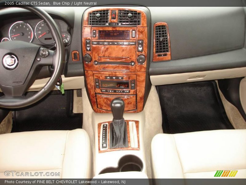 Blue Chip / Light Neutral 2005 Cadillac CTS Sedan