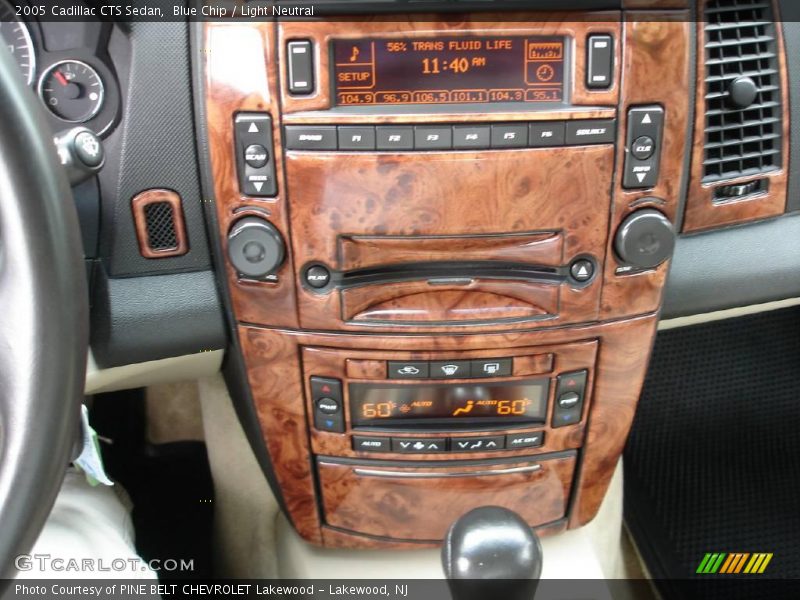 Blue Chip / Light Neutral 2005 Cadillac CTS Sedan