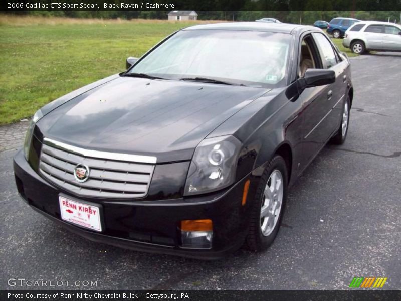 Black Raven / Cashmere 2006 Cadillac CTS Sport Sedan
