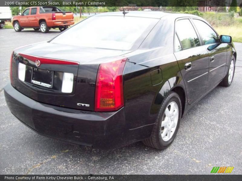 Black Raven / Cashmere 2006 Cadillac CTS Sport Sedan