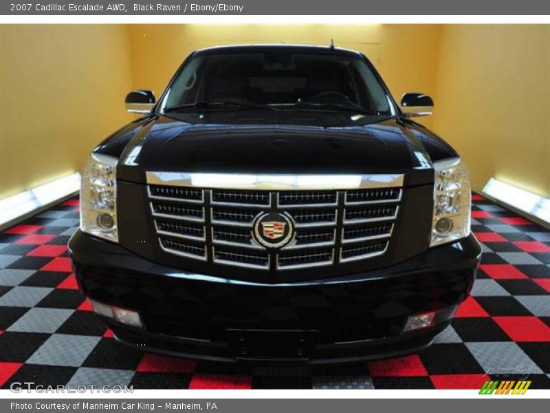 Black Raven / Ebony/Ebony 2007 Cadillac Escalade AWD