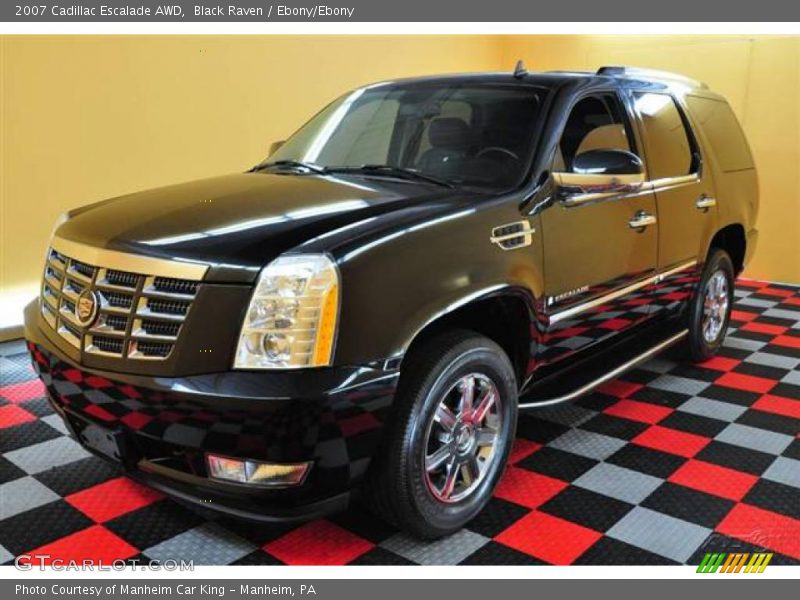 Black Raven / Ebony/Ebony 2007 Cadillac Escalade AWD