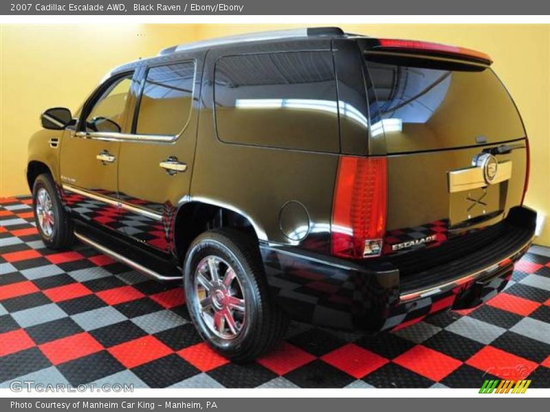 Black Raven / Ebony/Ebony 2007 Cadillac Escalade AWD