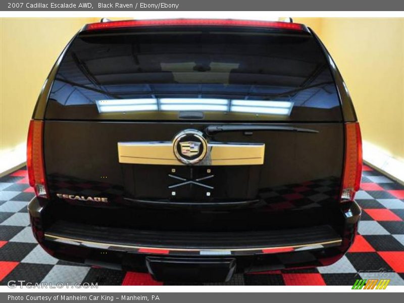 Black Raven / Ebony/Ebony 2007 Cadillac Escalade AWD