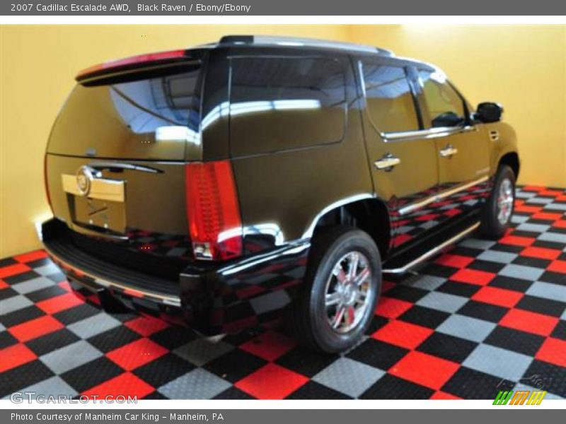 Black Raven / Ebony/Ebony 2007 Cadillac Escalade AWD