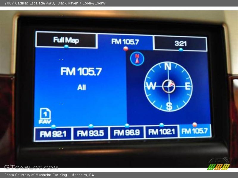Black Raven / Ebony/Ebony 2007 Cadillac Escalade AWD