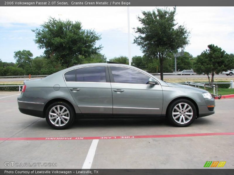 Granite Green Metallic / Pure Beige 2006 Volkswagen Passat 2.0T Sedan