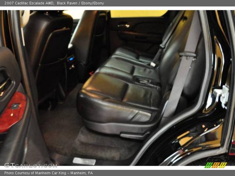 Black Raven / Ebony/Ebony 2007 Cadillac Escalade AWD