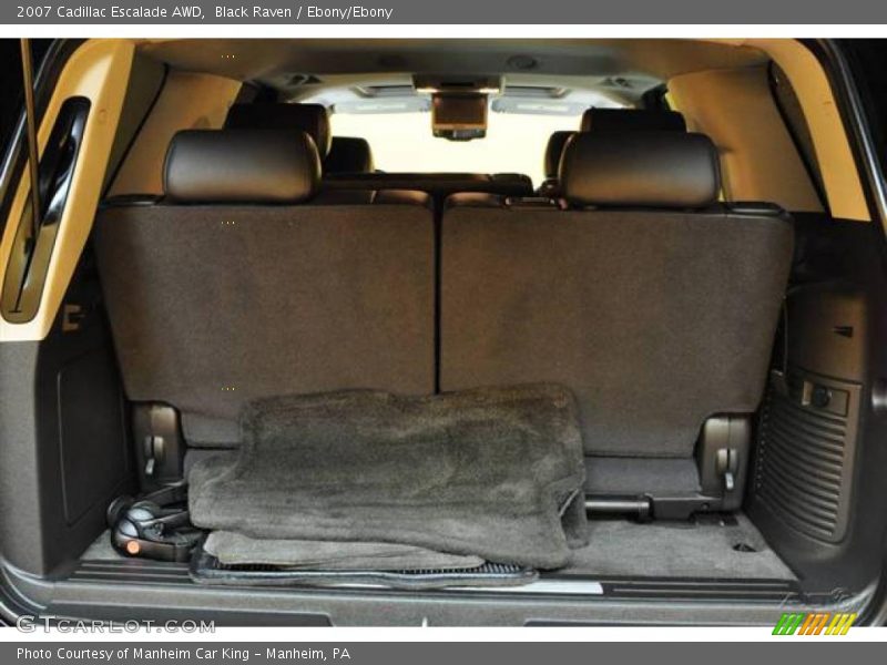 Black Raven / Ebony/Ebony 2007 Cadillac Escalade AWD