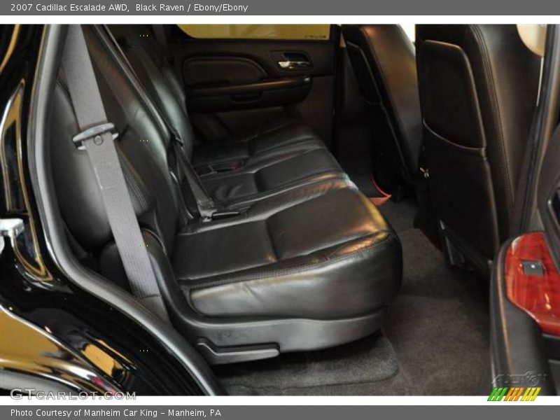 Black Raven / Ebony/Ebony 2007 Cadillac Escalade AWD