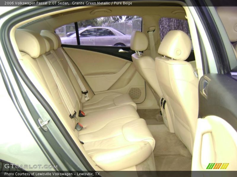 Granite Green Metallic / Pure Beige 2006 Volkswagen Passat 2.0T Sedan