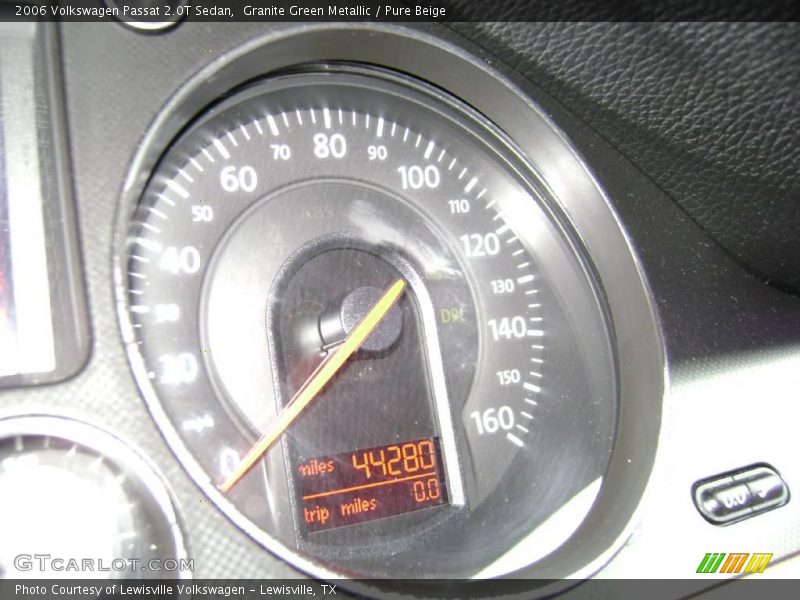Granite Green Metallic / Pure Beige 2006 Volkswagen Passat 2.0T Sedan