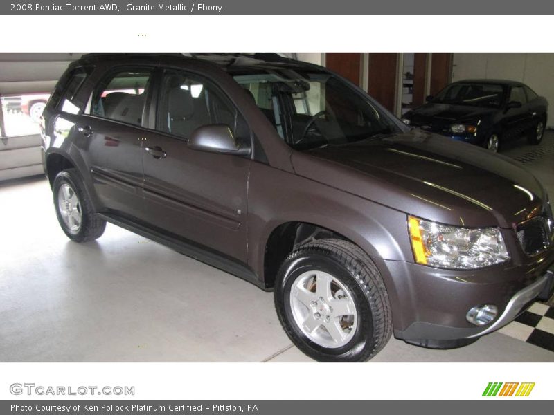 Granite Metallic / Ebony 2008 Pontiac Torrent AWD
