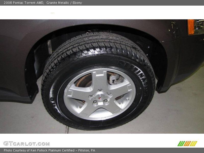 Granite Metallic / Ebony 2008 Pontiac Torrent AWD