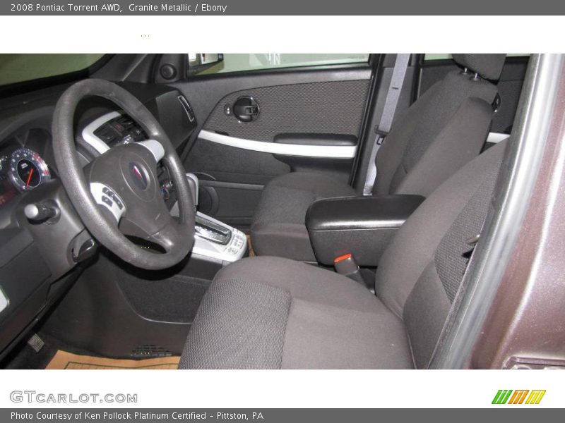 Granite Metallic / Ebony 2008 Pontiac Torrent AWD