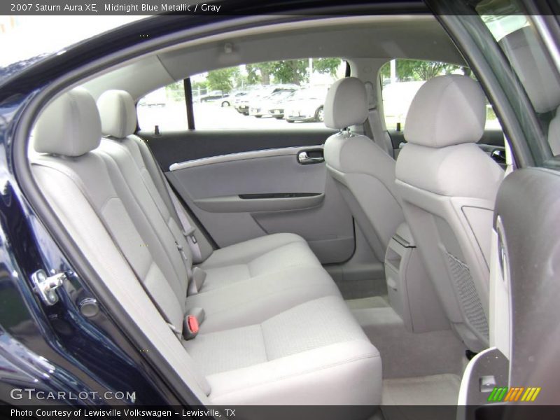 Midnight Blue Metallic / Gray 2007 Saturn Aura XE
