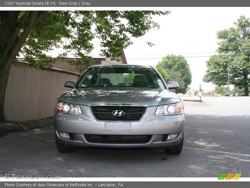 Steel Gray / Gray 2007 Hyundai Sonata SE V6
