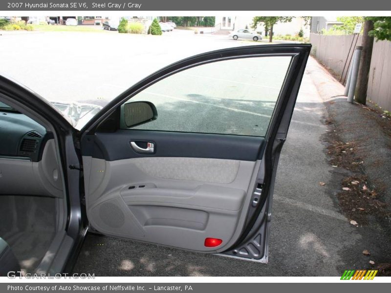 Steel Gray / Gray 2007 Hyundai Sonata SE V6