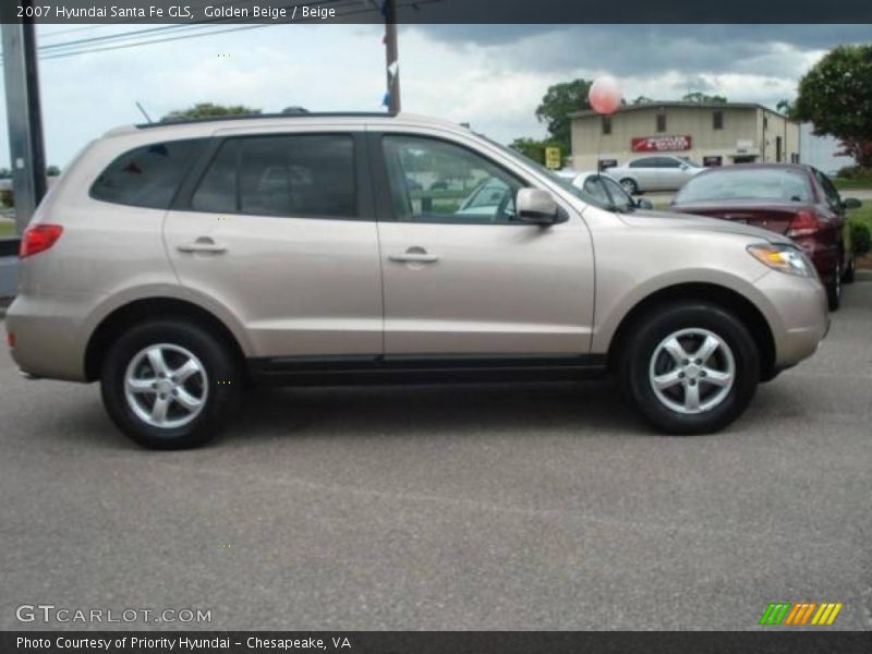 Golden Beige / Beige 2007 Hyundai Santa Fe GLS