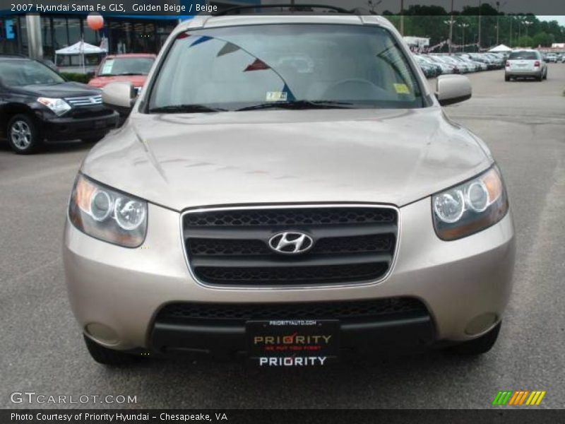 Golden Beige / Beige 2007 Hyundai Santa Fe GLS