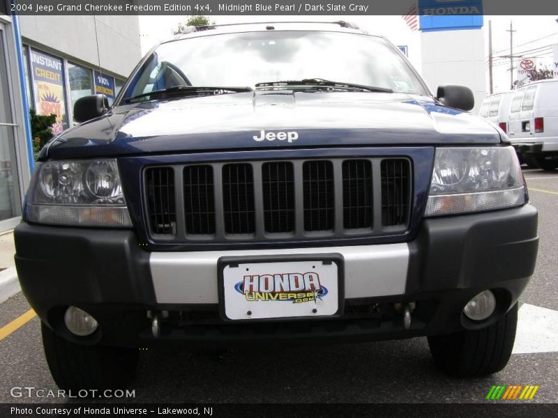 Midnight Blue Pearl / Dark Slate Gray 2004 Jeep Grand Cherokee Freedom Edition 4x4