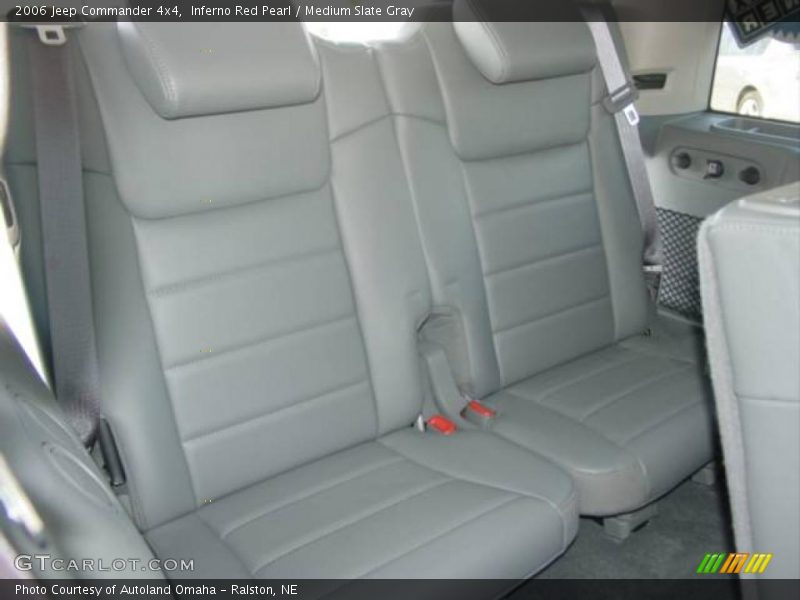 Inferno Red Pearl / Medium Slate Gray 2006 Jeep Commander 4x4