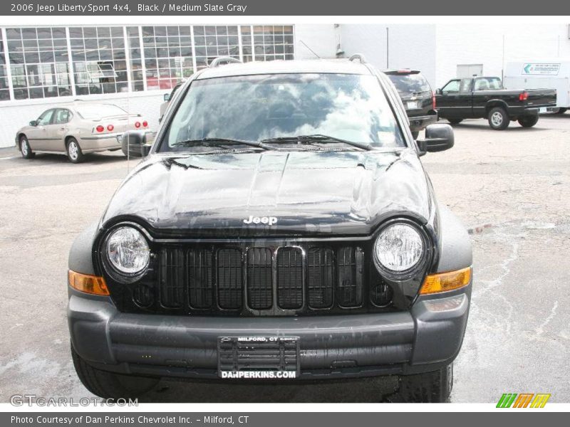 Black / Medium Slate Gray 2006 Jeep Liberty Sport 4x4