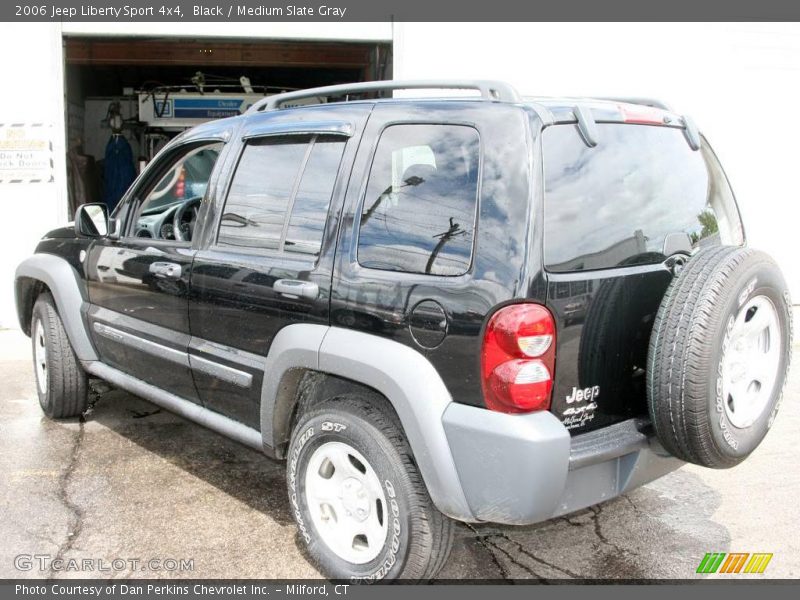 Black / Medium Slate Gray 2006 Jeep Liberty Sport 4x4