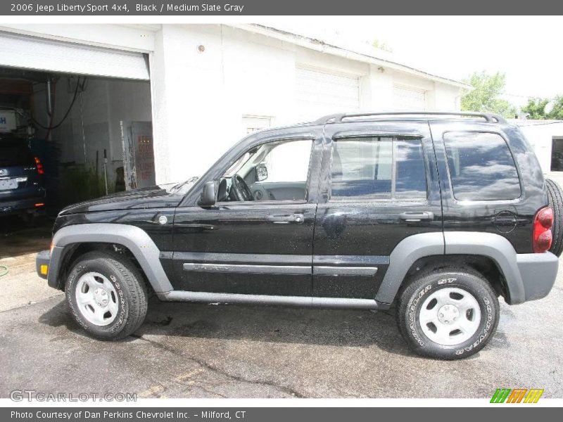 Black / Medium Slate Gray 2006 Jeep Liberty Sport 4x4