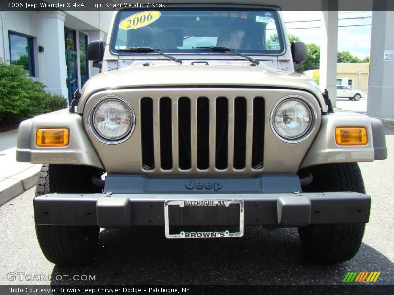 Light Khaki Metallic / Khaki 2006 Jeep Wrangler X 4x4