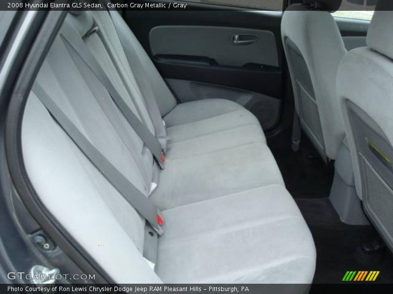 Carbon Gray Metallic / Gray 2008 Hyundai Elantra GLS Sedan