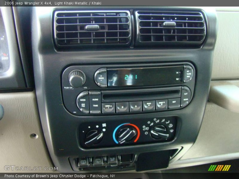 Light Khaki Metallic / Khaki 2006 Jeep Wrangler X 4x4