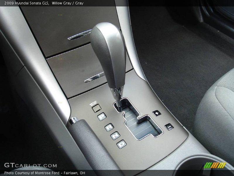 Willow Gray / Gray 2009 Hyundai Sonata GLS
