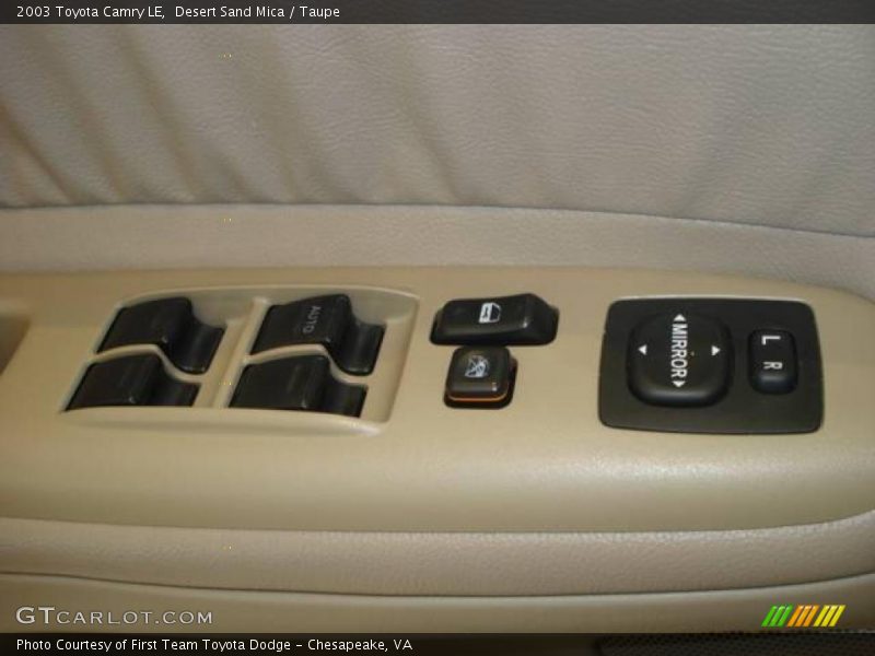 Desert Sand Mica / Taupe 2003 Toyota Camry LE