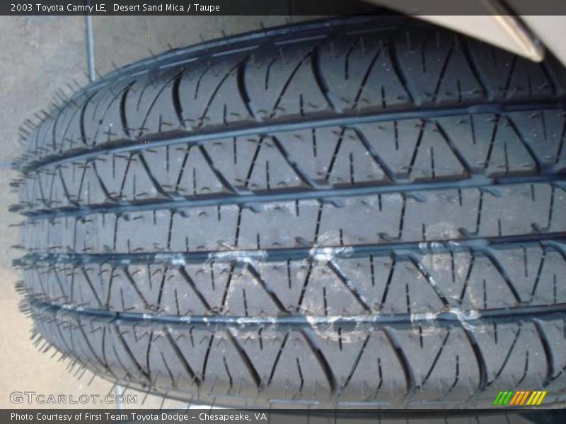 Desert Sand Mica / Taupe 2003 Toyota Camry LE