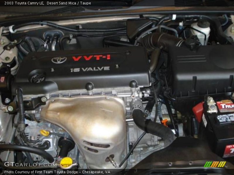 Desert Sand Mica / Taupe 2003 Toyota Camry LE