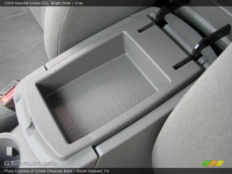 Bright Silver / Gray 2009 Hyundai Sonata GLS