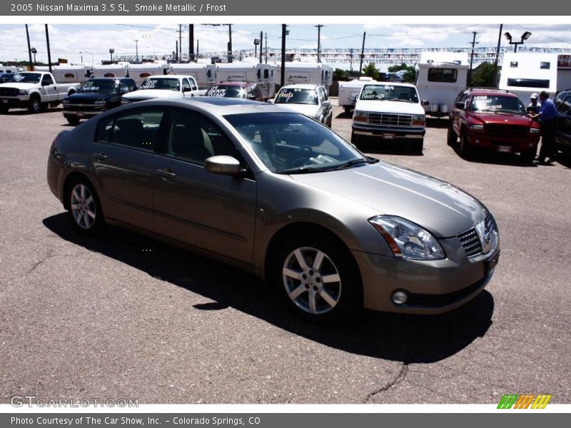 Smoke Metallic / Frost 2005 Nissan Maxima 3.5 SL