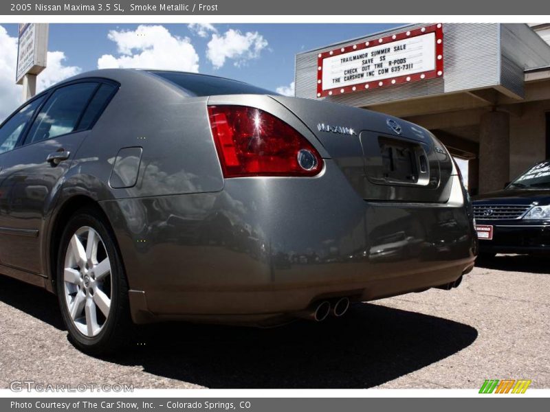 Smoke Metallic / Frost 2005 Nissan Maxima 3.5 SL