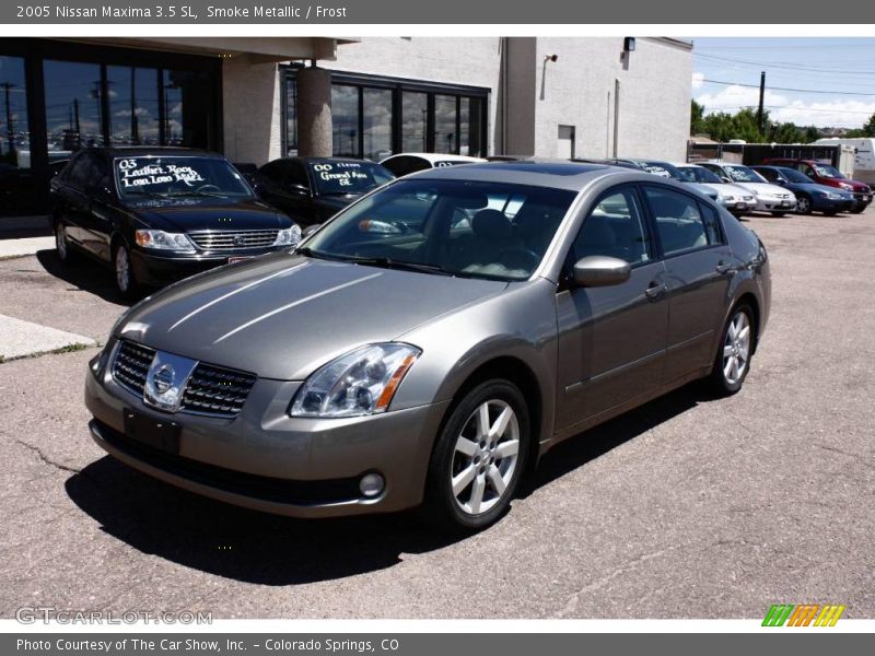 Smoke Metallic / Frost 2005 Nissan Maxima 3.5 SL
