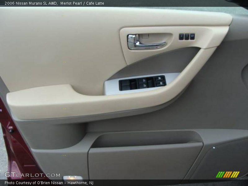 Merlot Pearl / Cafe Latte 2006 Nissan Murano SL AWD
