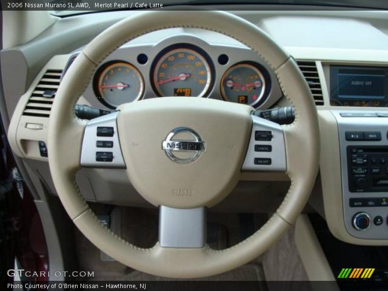 Merlot Pearl / Cafe Latte 2006 Nissan Murano SL AWD