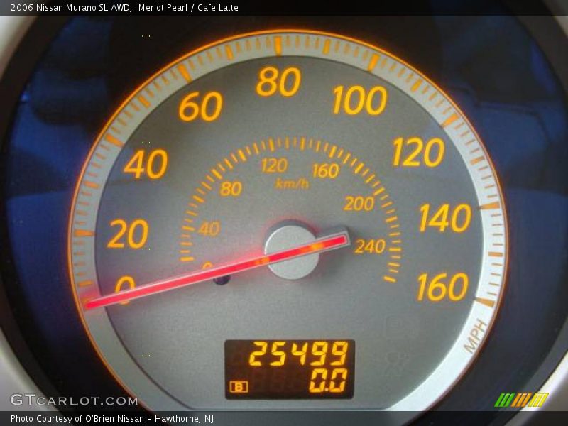 Merlot Pearl / Cafe Latte 2006 Nissan Murano SL AWD
