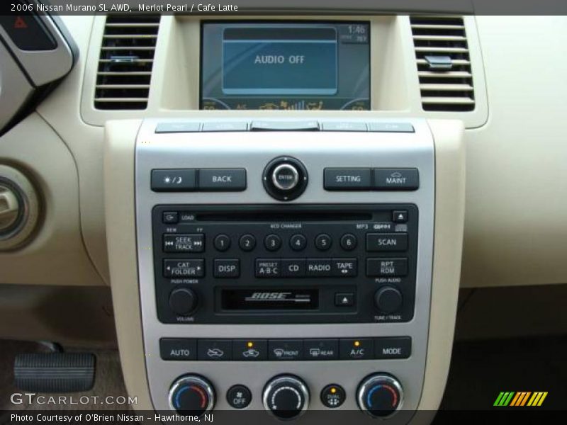 Merlot Pearl / Cafe Latte 2006 Nissan Murano SL AWD