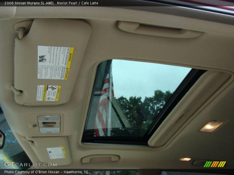 Merlot Pearl / Cafe Latte 2006 Nissan Murano SL AWD