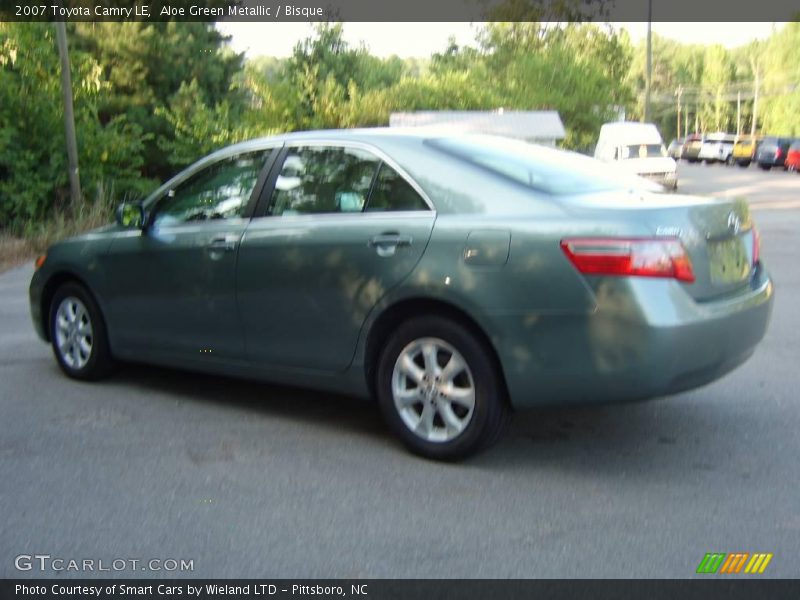 Aloe Green Metallic / Bisque 2007 Toyota Camry LE