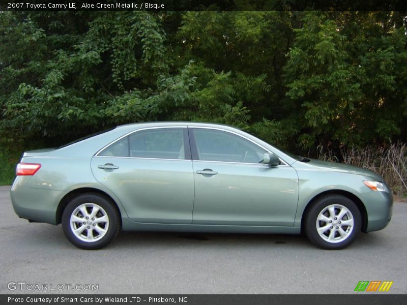 Aloe Green Metallic / Bisque 2007 Toyota Camry LE