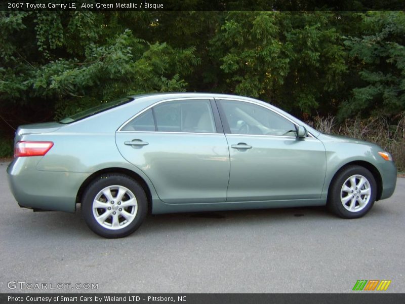 Aloe Green Metallic / Bisque 2007 Toyota Camry LE