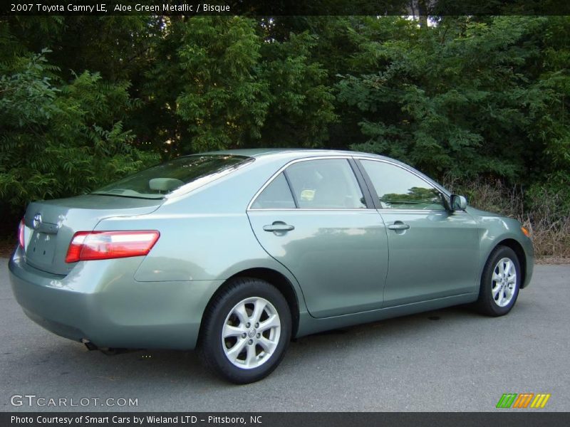 Aloe Green Metallic / Bisque 2007 Toyota Camry LE