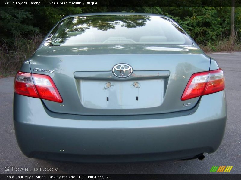 Aloe Green Metallic / Bisque 2007 Toyota Camry LE
